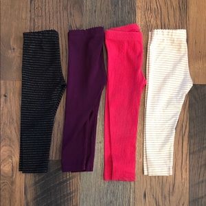 Tea Collection 12-18 month leggings Bundle